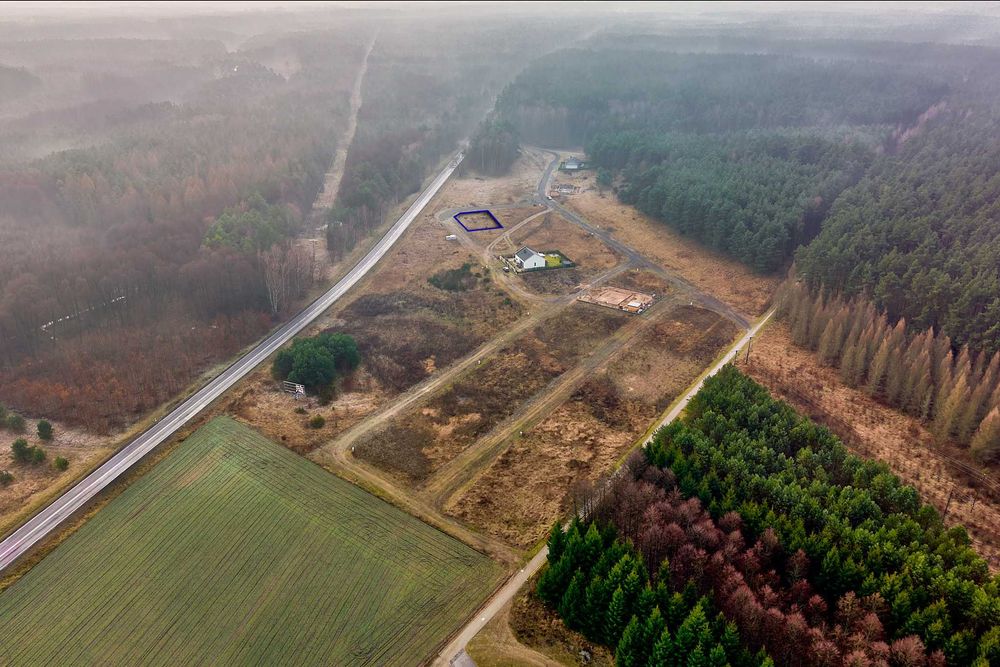 Działka budowlana w Dobrzycy na terenach Natura 2000 na sprzedaż