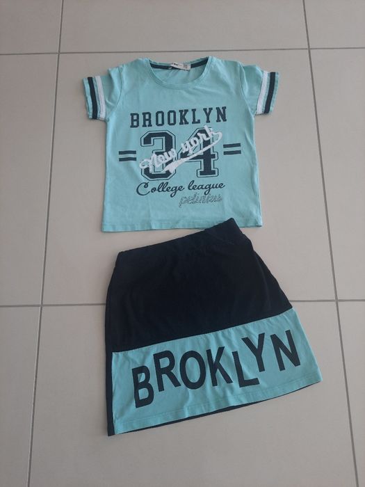 Komplet, bluzka i spódnica