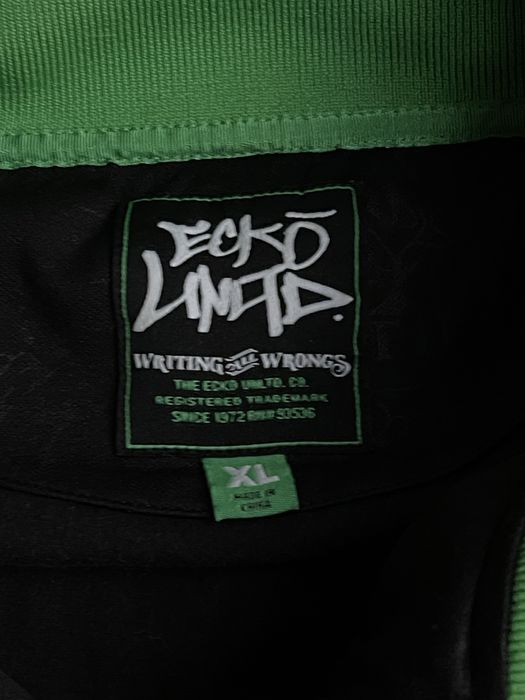 Ecko Unltd Monogram Zip Top