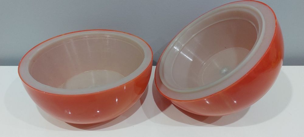 Pojemniki na lód schowki Prl Vintage