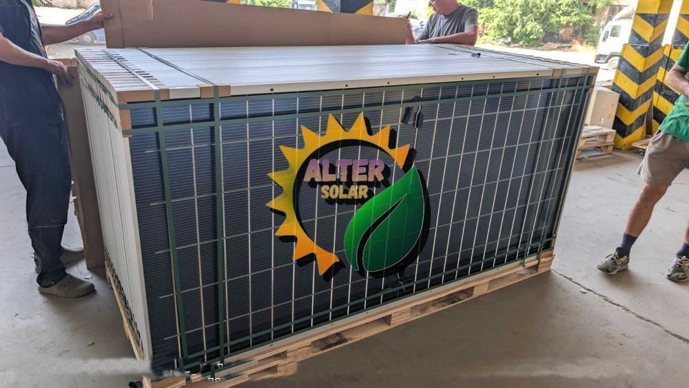 ‼️‼️105$ Сонячні панелі LONGi Solar 615,620,625 Вт V2R LR8-66HGD двосторонні‼️