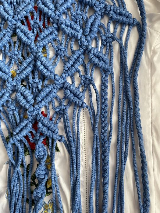 Припинда, етно пояс макраме