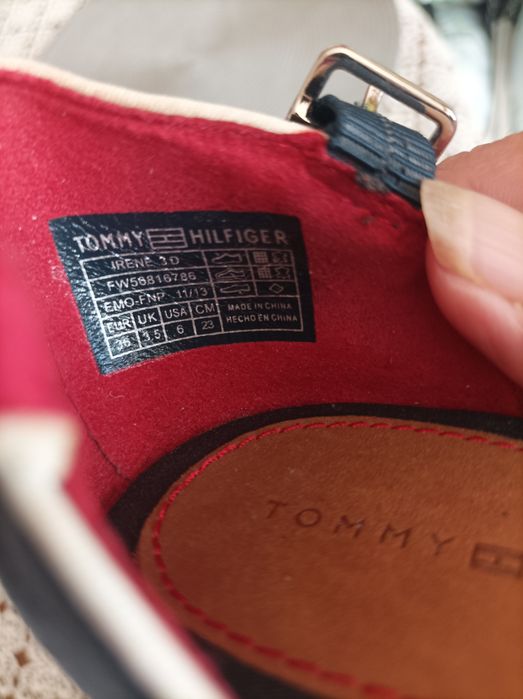 Sandały na koturnie roz 36 dl wk 23cm Tommy Hilfiger