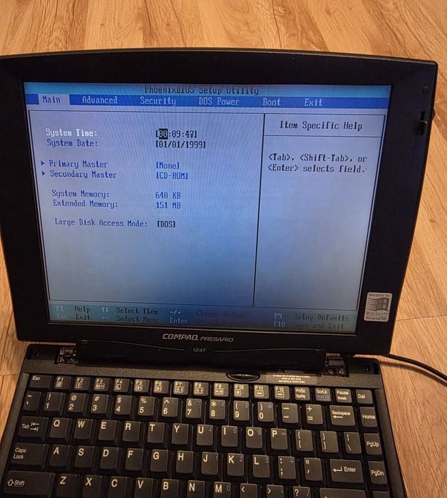 Compaq presario 1247 sprawny dawca retro