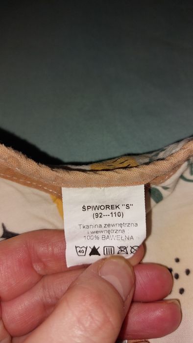 Śpiworki letnie S (92-110)