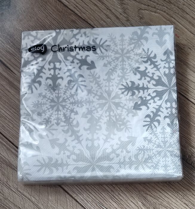 Serwetki świąteczne 20 sztuk 33x33 nowe