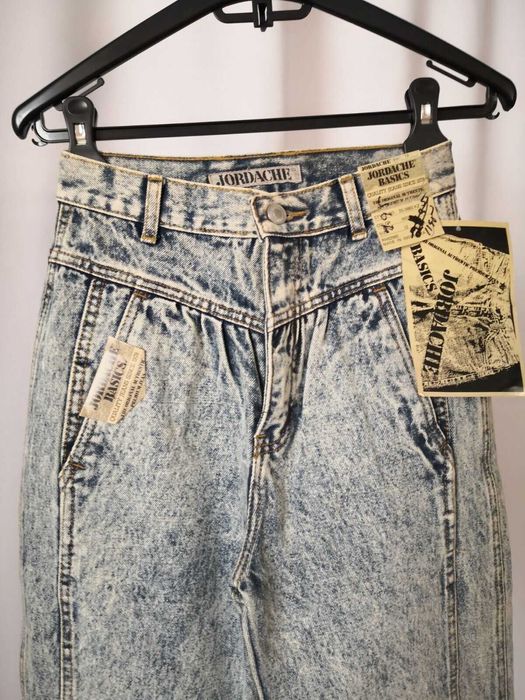 Jordache Новые джинсы Acid Wash из США XXS 100% ОРИГИНАЛ Раритет!