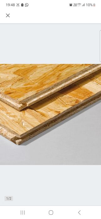 Płyta OSB 25mm pióro wpust 625x250