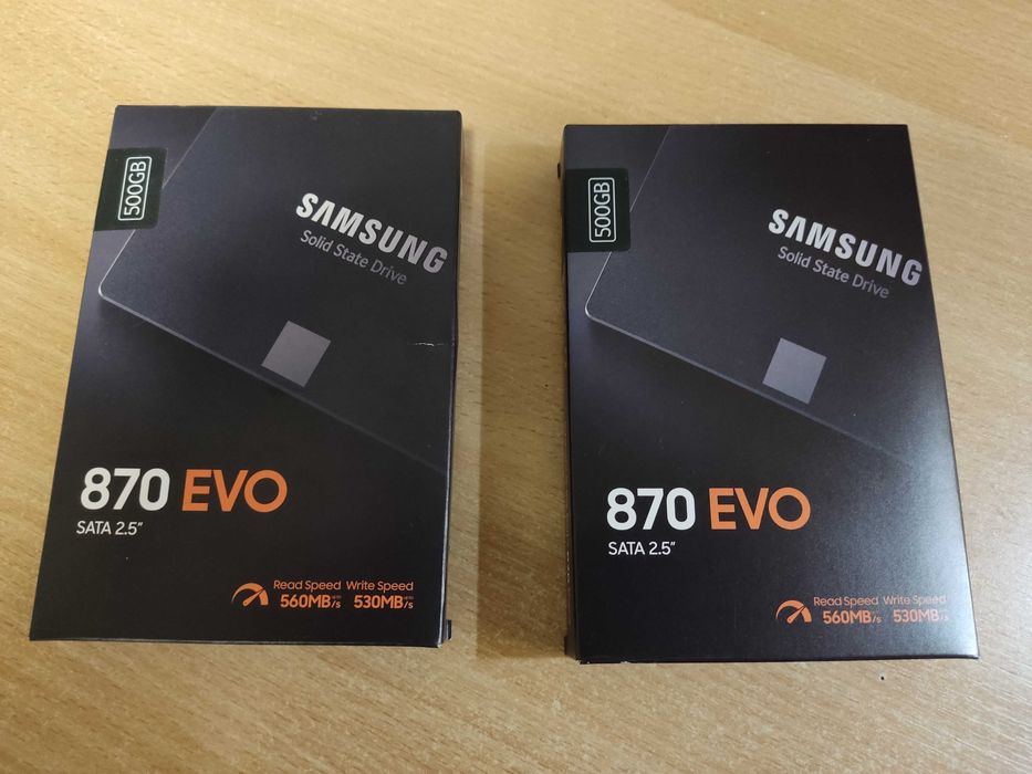Нові запаковані Samsung SSD 870 EVO 500GB  (MZ-77E500B)