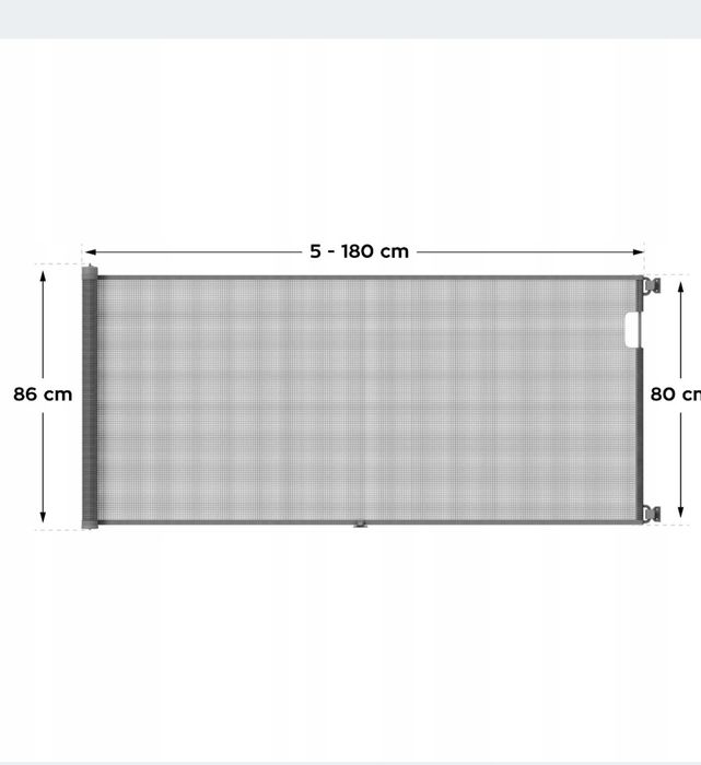 Barierka dla dziecka 180cm tulano