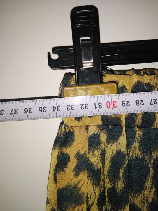 Spódniczka panterka 36 River Island 8 S plisowana
