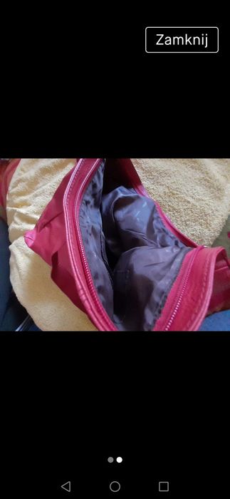 Torebka z dwoma uszami