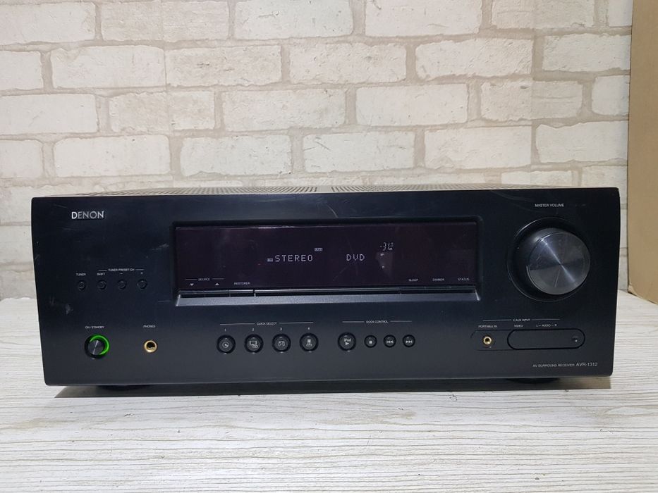 Пульт!AV ресивер Denon AVR - 1312 +1,5х110Вт б/у з Німеччини