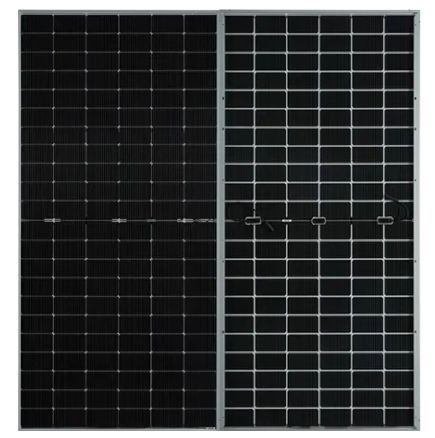 Painel Fotovoltaico Runergy 620W Bifacial Moldura Prateada