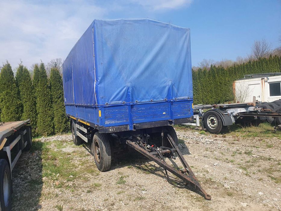 Przyczepa rolnicza 8 ton SUPER stan z Niemiec