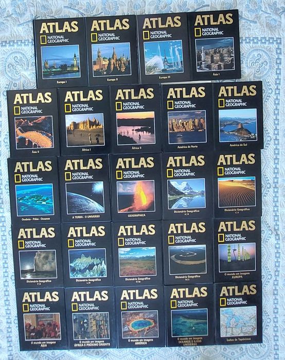Coleção Atlas National Geographic