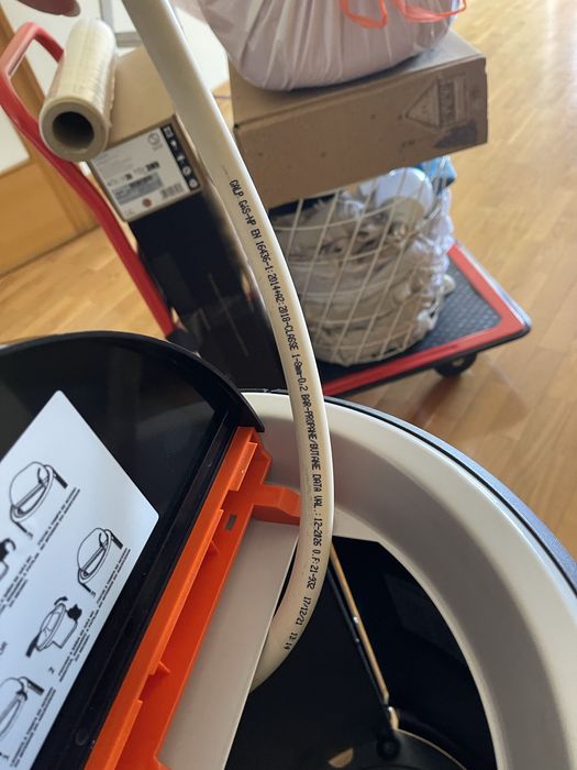 Aquecedor a gás HOTSPOT GALP PRETO 4000W