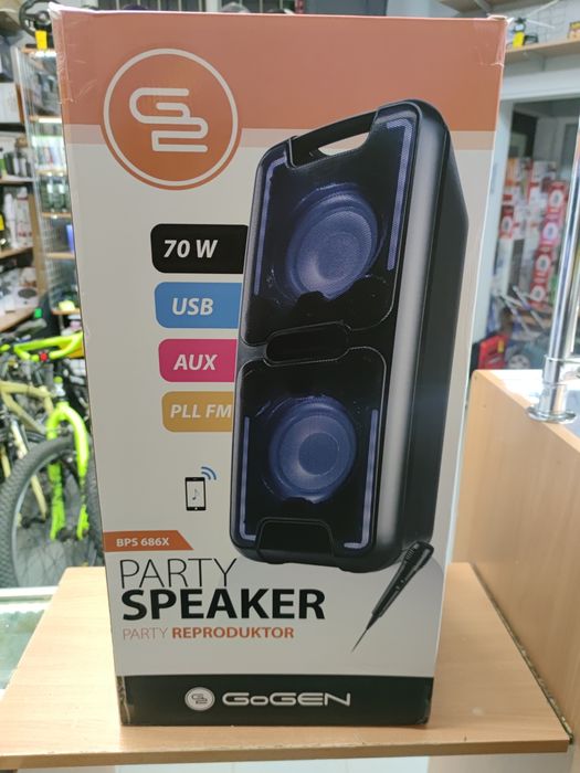 Głośnik Bluetooth GoGEN BPS686X karaoke komis Madej Tarnów