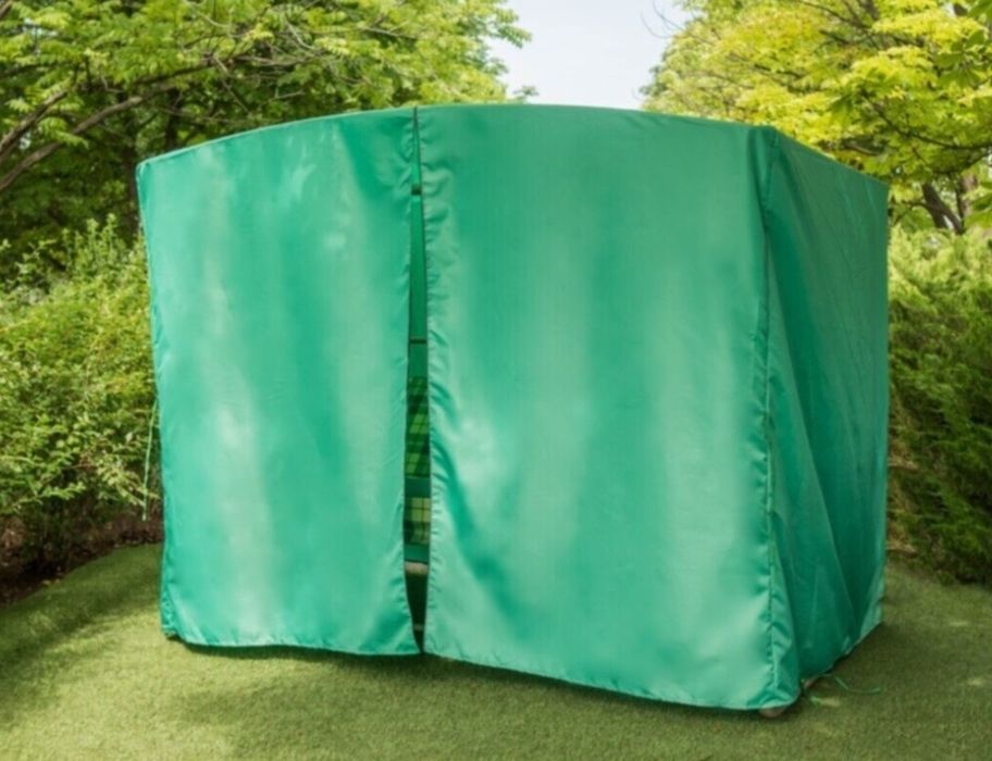 Навес на качели чехол москитка матрас