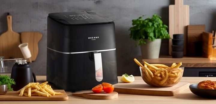 MOCNA XXL Frytkownica beztłuszczowa frytownica separator 1700W DUŻA 8L