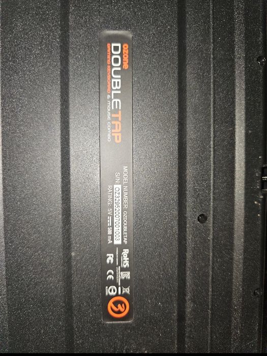 Teclado Ozone Doubletap