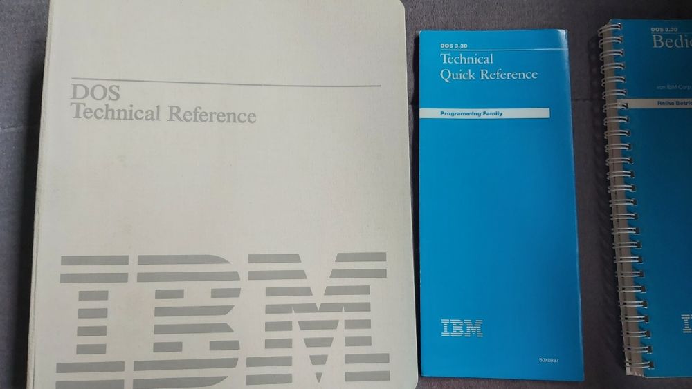 DOS 3.30 startdiskette & technical reference