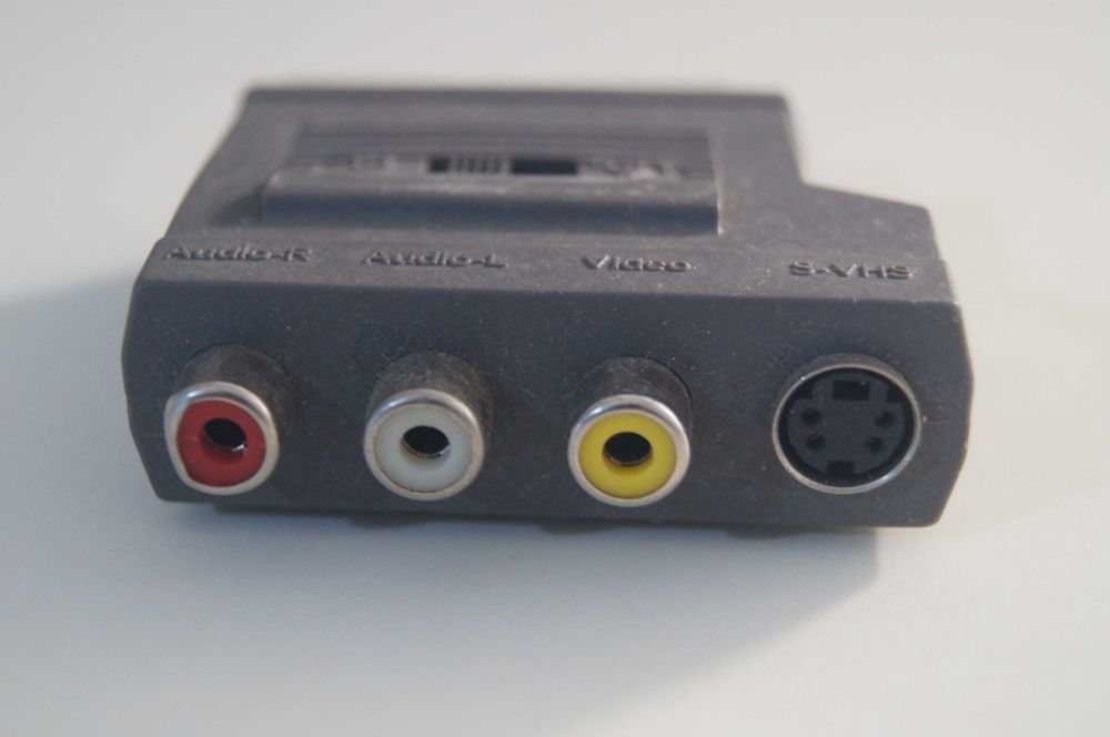 SCART to RCA / S-Video Converter Adapter64584680193923121