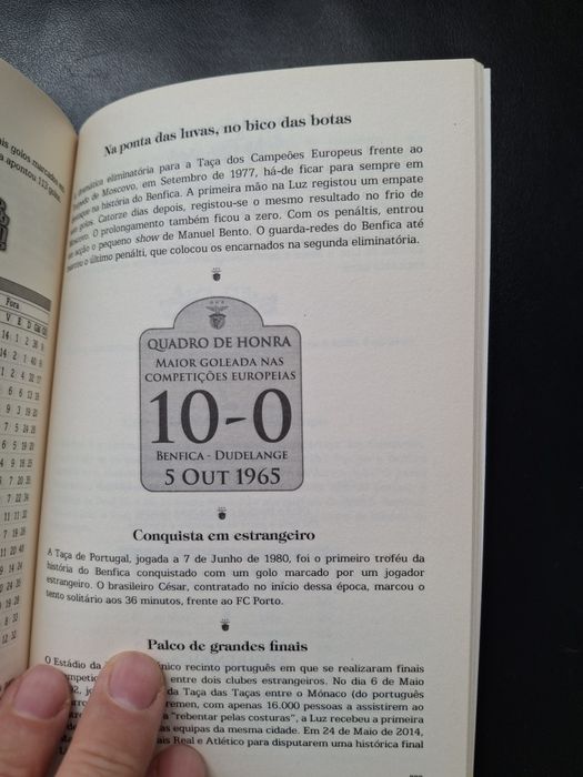 Livro Bíblia do Benfica – Luís Miguel Pereira, prefácio de Rui Costa, como novo