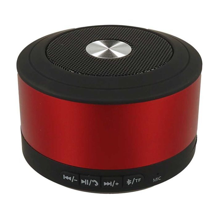 Nowy Głośnik Bluetooth AUX microSD Vennus N8 czerwony bezprzewodowy