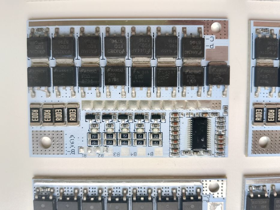 3S 4S 5S BMS плата 100A 3,7V Li-ion