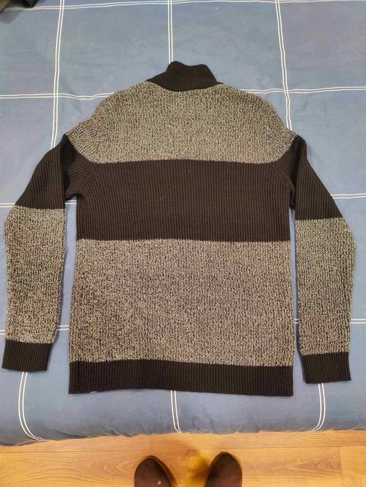 Casaco cinza e preto da Jack Jones tam. XL praticamente novo