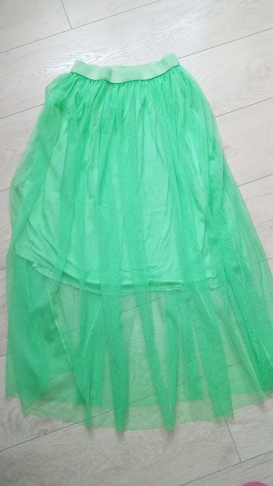 Spódniczka tiulowa miętową 40