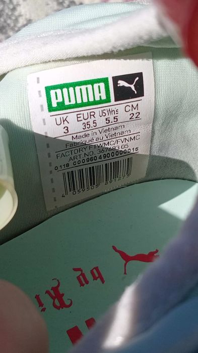 Жіночі кросівки 35, 36 р. Adidas, puma, kappa