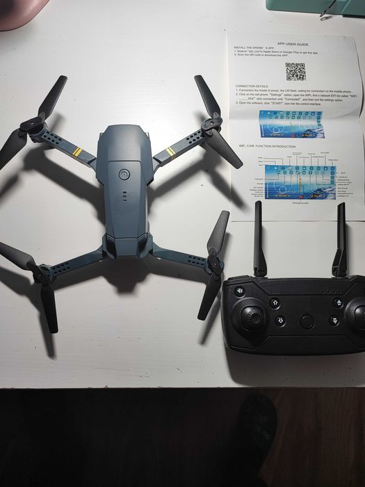 Dron z kamerą Dual 2.4 GHz Wifi aplikacja ,COLLAPSIBLE  QUADROCOPTER