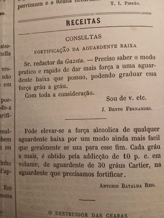 Gazeta dos Lavradores, Março de 1881