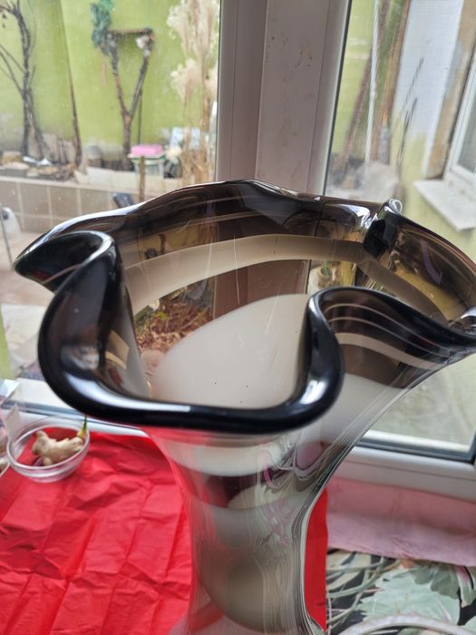 Напольная стеклянная ваза.: 1 500 грн. - Інші товари для дому Одеса на Olx