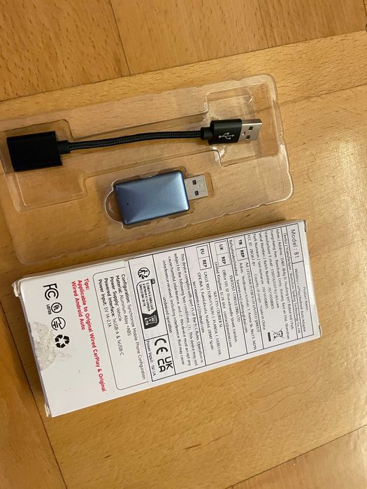 Carplay Android Auto 2w1 Smart Mini Box wifi BT Auto Connect