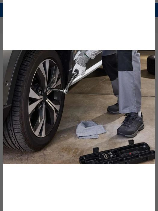 Chave dinamométrica com acessórios parkside