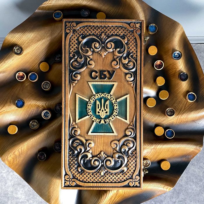 Подарунок для чоловіка Нарди ручної роботи від виробника з дерева СБУ