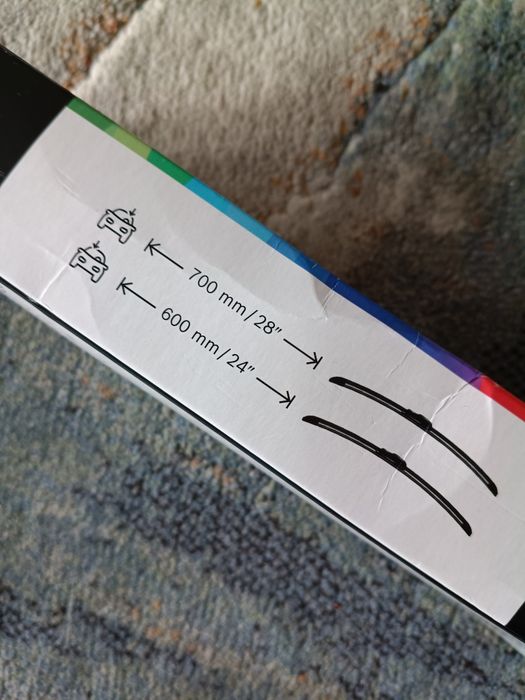 Komplet wycieraczek samochodowych Bosh 70/60