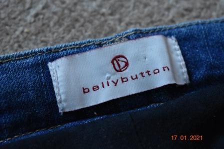 Spodnie jeansowe ciążowe rozm M