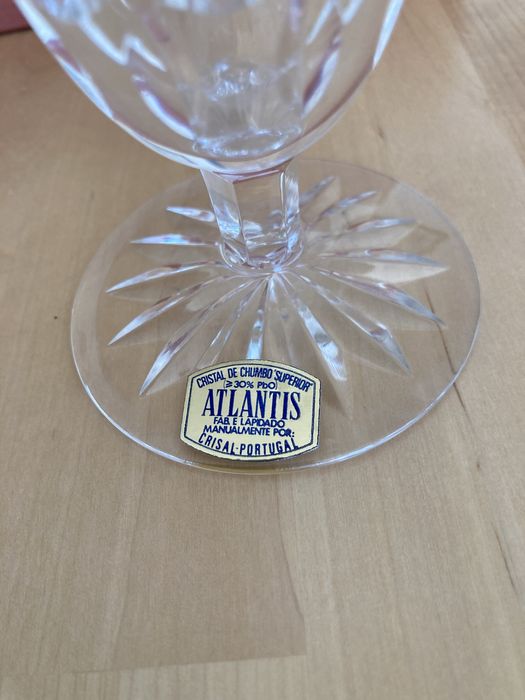 Jarra de cristal nova, em caixa.