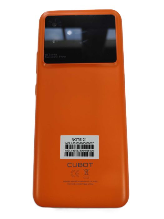 CUBOT Note 21 Smartfon 6,5" HD 6 GB 128 GB