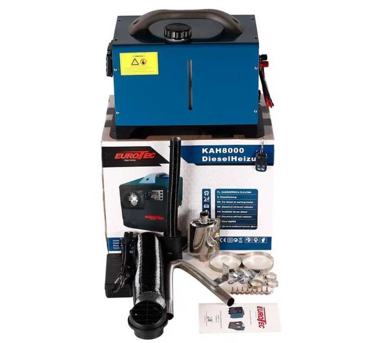 ТОП | Автономний дизельний обігрівач 8 кВт | 12В | 24В | 220В вебасто