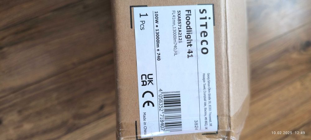 SITECO naświetlacz (halogen reflektor) LED 100W  13000lm