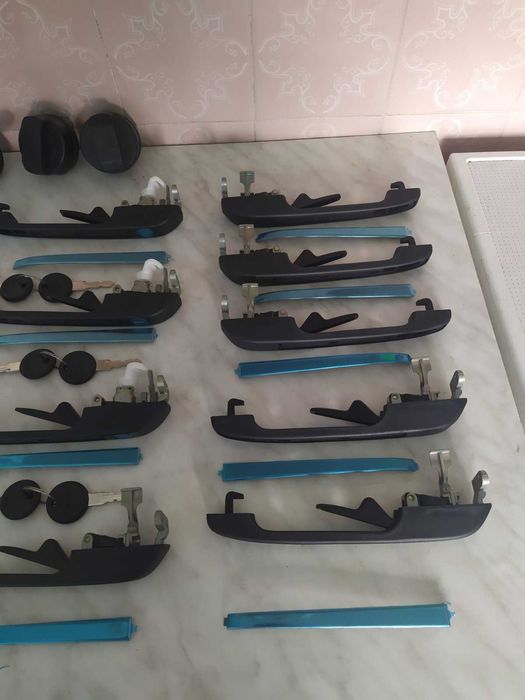 Ручки дверные двери замок дверей комплект Ауди Audi  80 90 100 б B 2