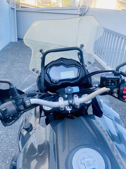 Benelli TRK 502 c/malas + farois auxiliares + punhos aquecidos