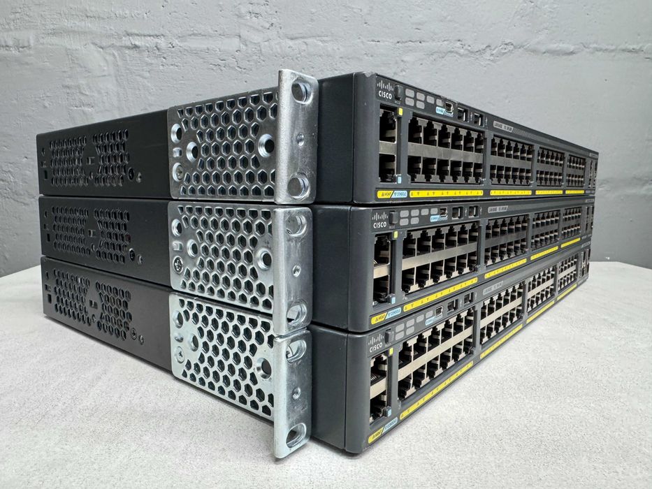 Гигабитные коммутаторы Cisco Catalyst WS-C2960X-48TS-L безнал/гарантия