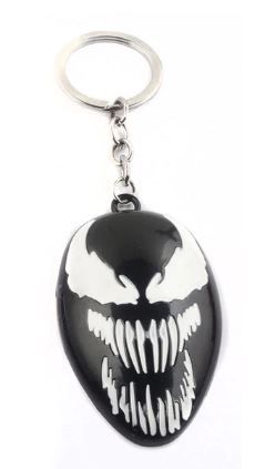 Porta-chaves Pantera Negra, Homem Aranha e Venom