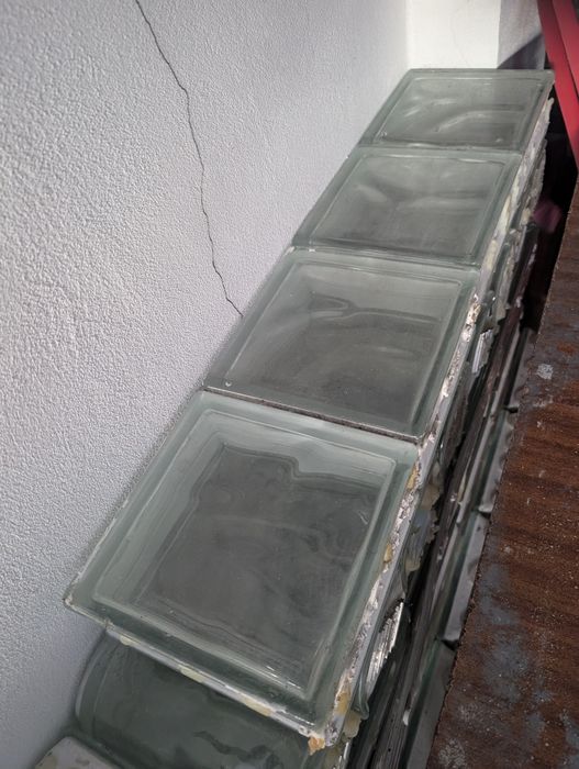 Bloco de  vidro 60un